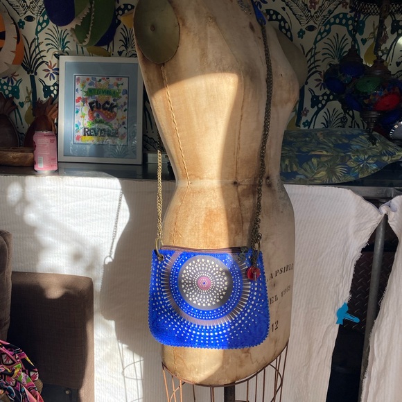 Desigual mandala design laser cut crossbody - Picture 3 of 6